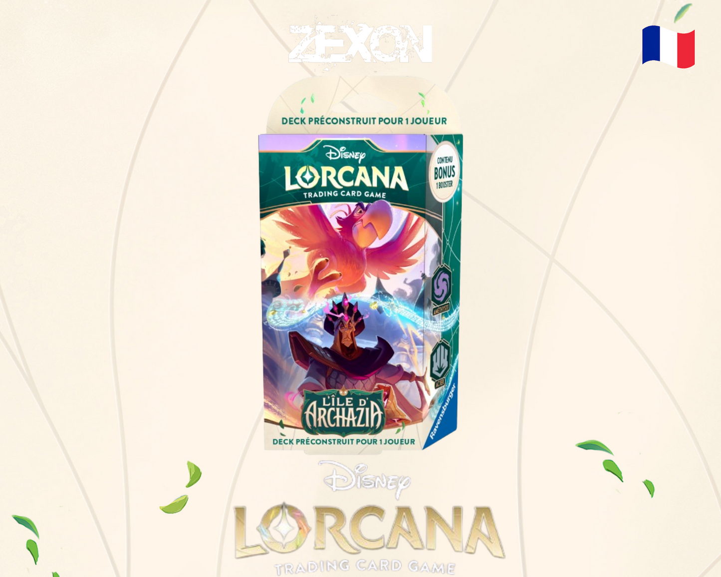 Disney LORCANA Set7 : Deck de démarrage Améthyste & Acier