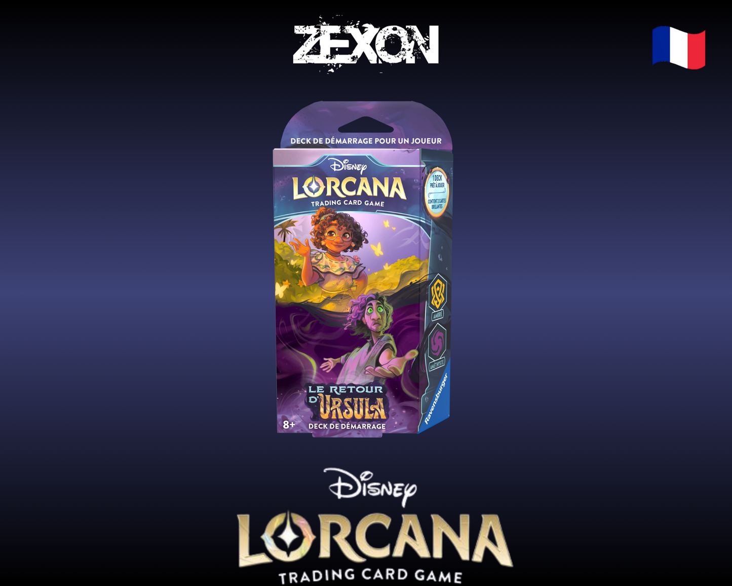 Disney Lorcana set4 : Lot 2 decks de démarrage