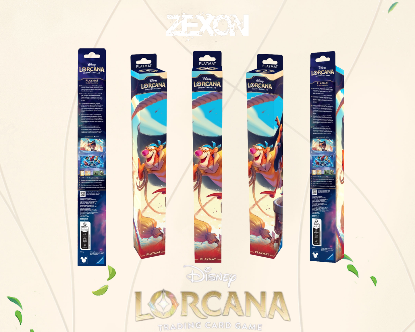 Disney LORCANA Set7 : Playmat Tigrou