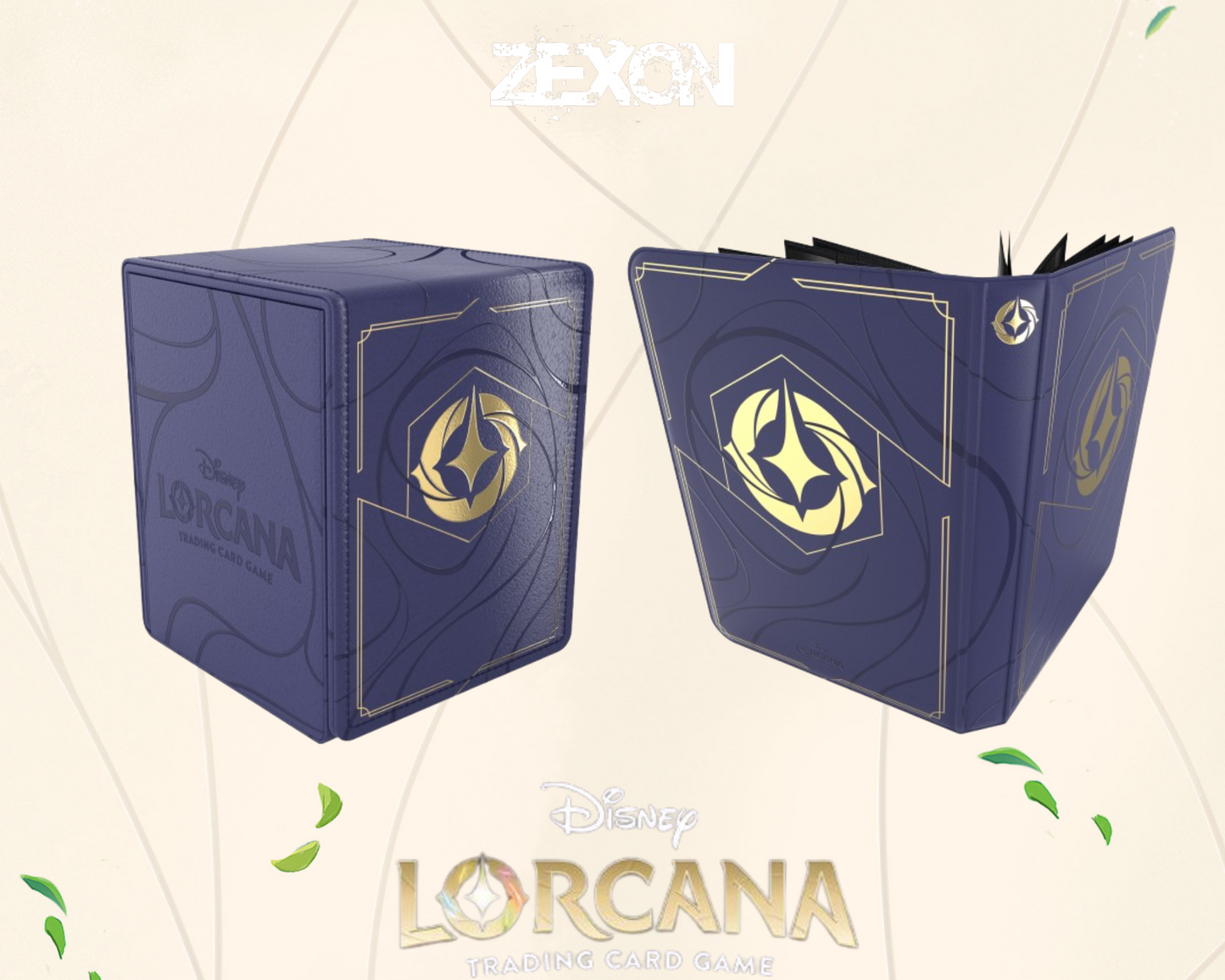 Disney Lorcana : Lot Portfolio + DeckBox Premium Ultra-Pro