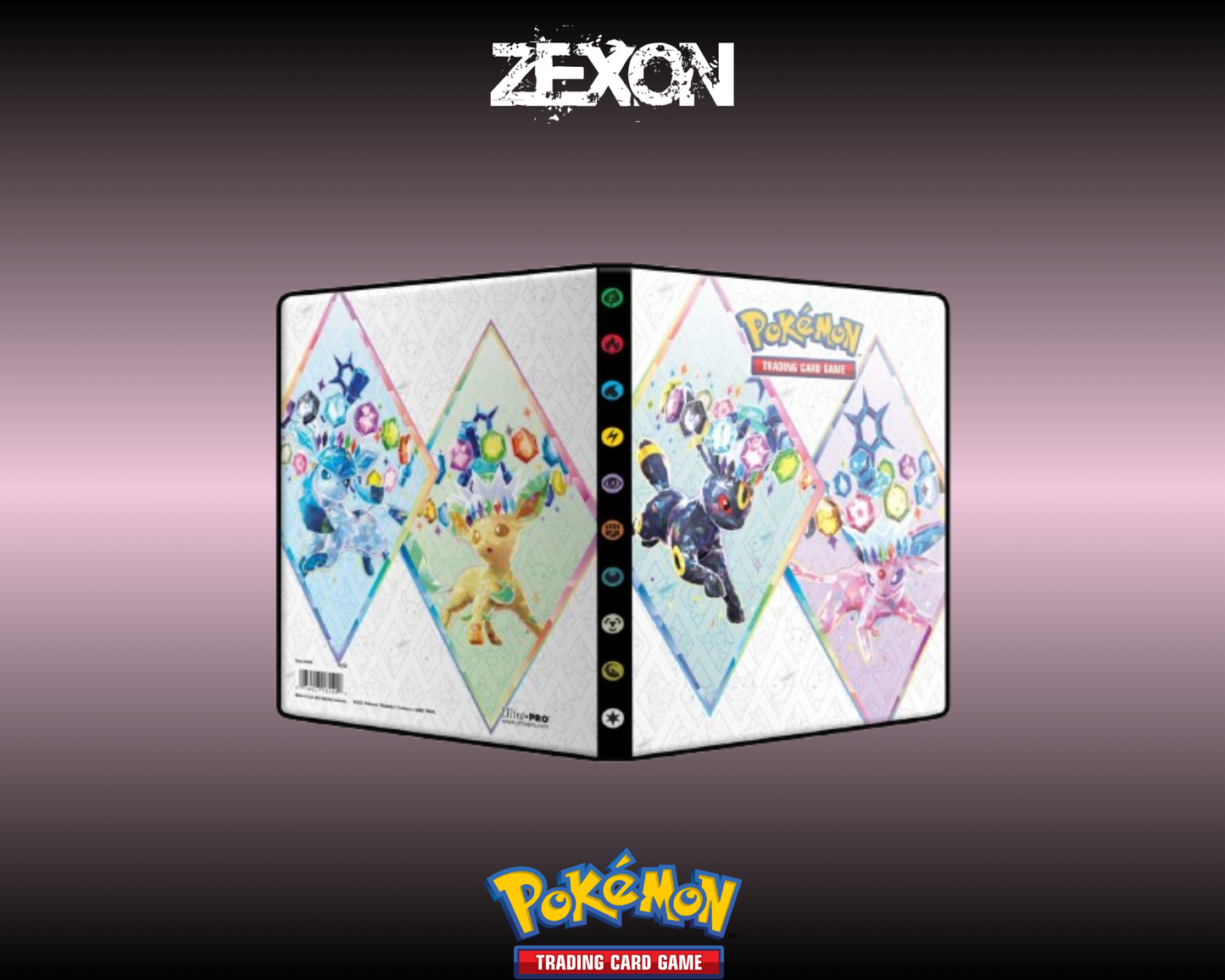 Pokémon - Écarlate et Violet - Portfolio 4 Pochettes A5 Évolutions Prismatiques