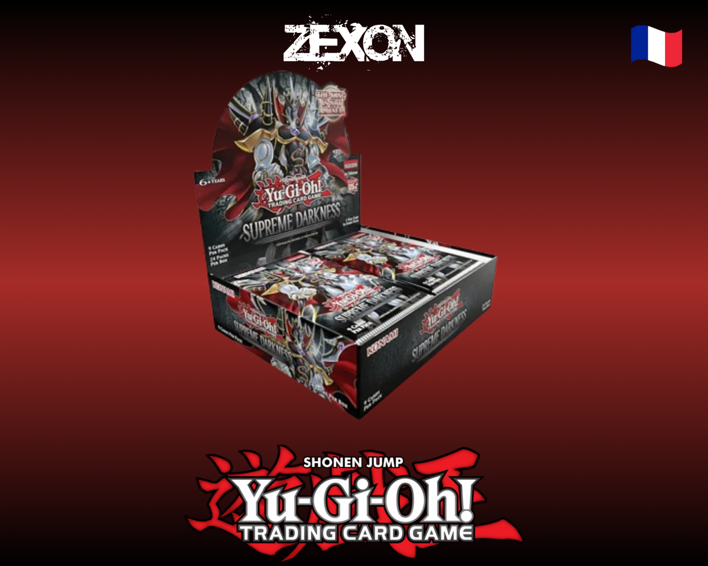 Yu-Gi-Oh - Display 24 boosters - Les ténèbres suprêmes