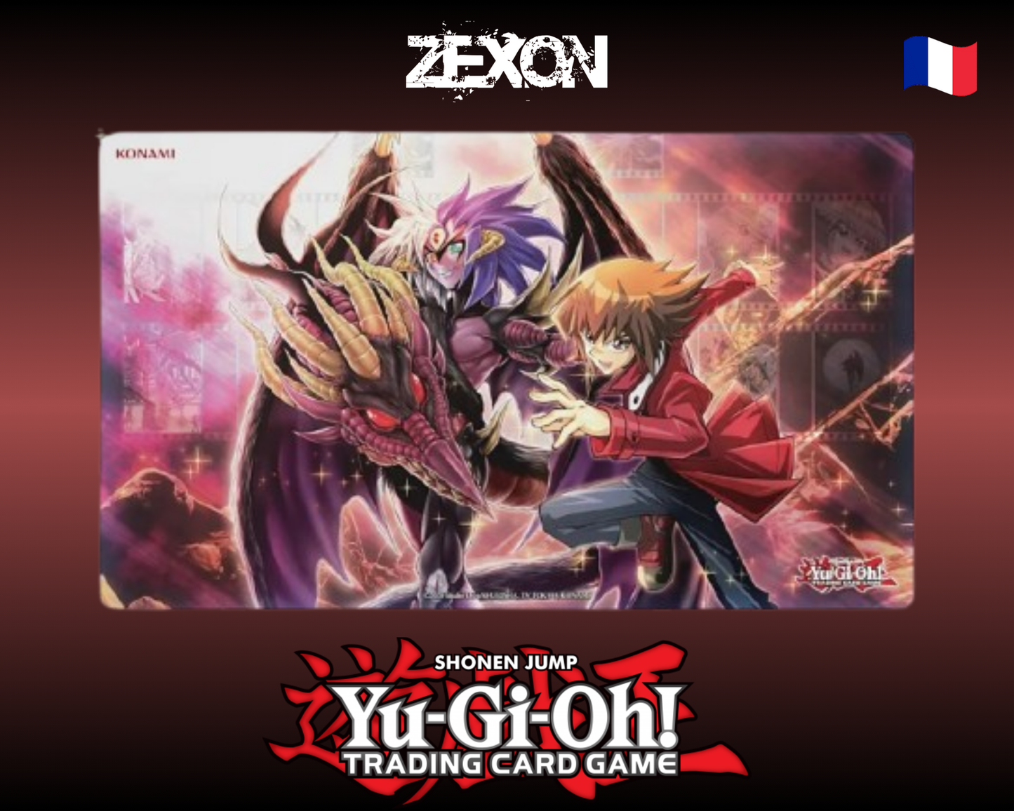Yu-Gi-Oh - PlayMat Jaden & Yubel