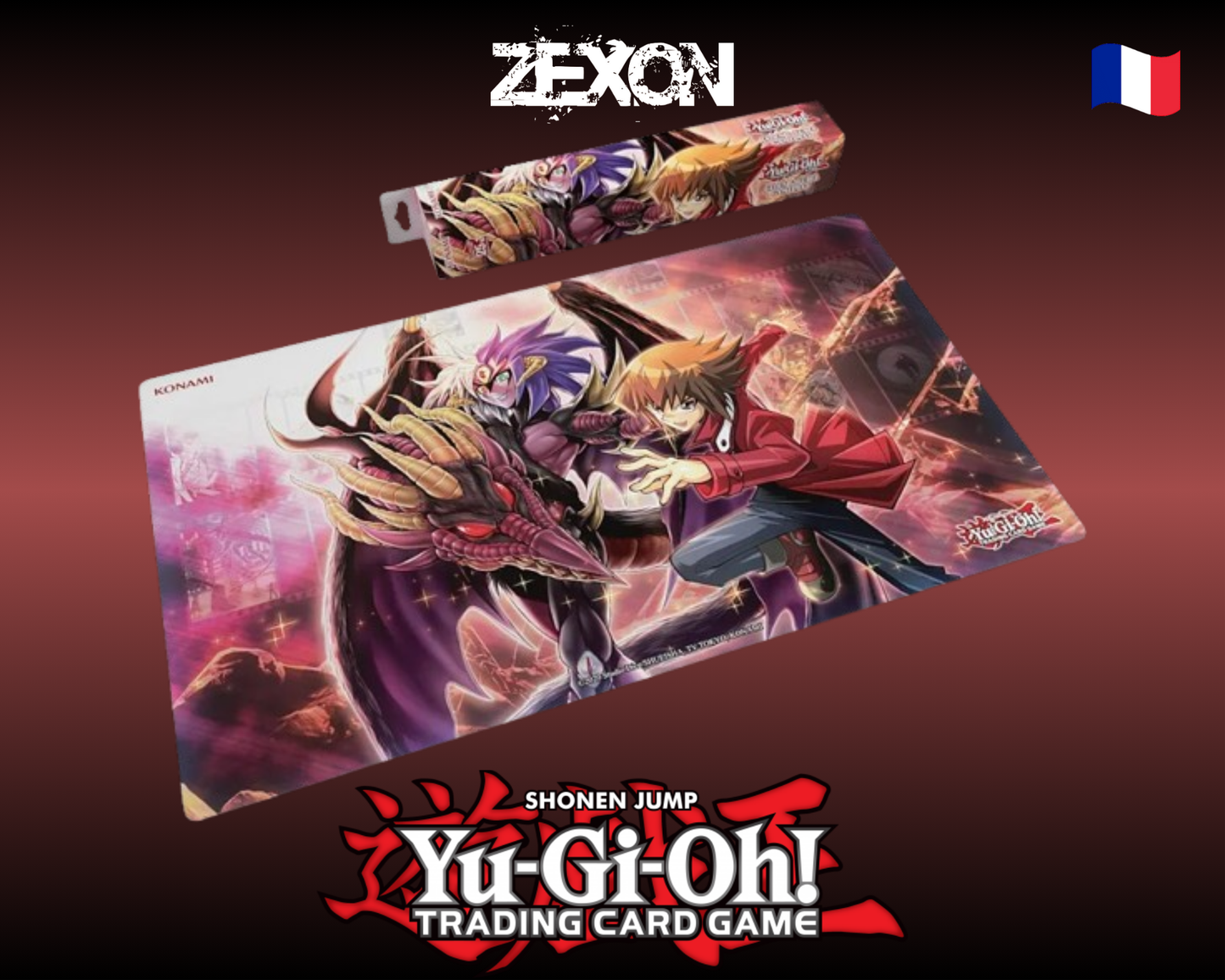 Yu-Gi-Oh - PlayMat Jaden & Yubel