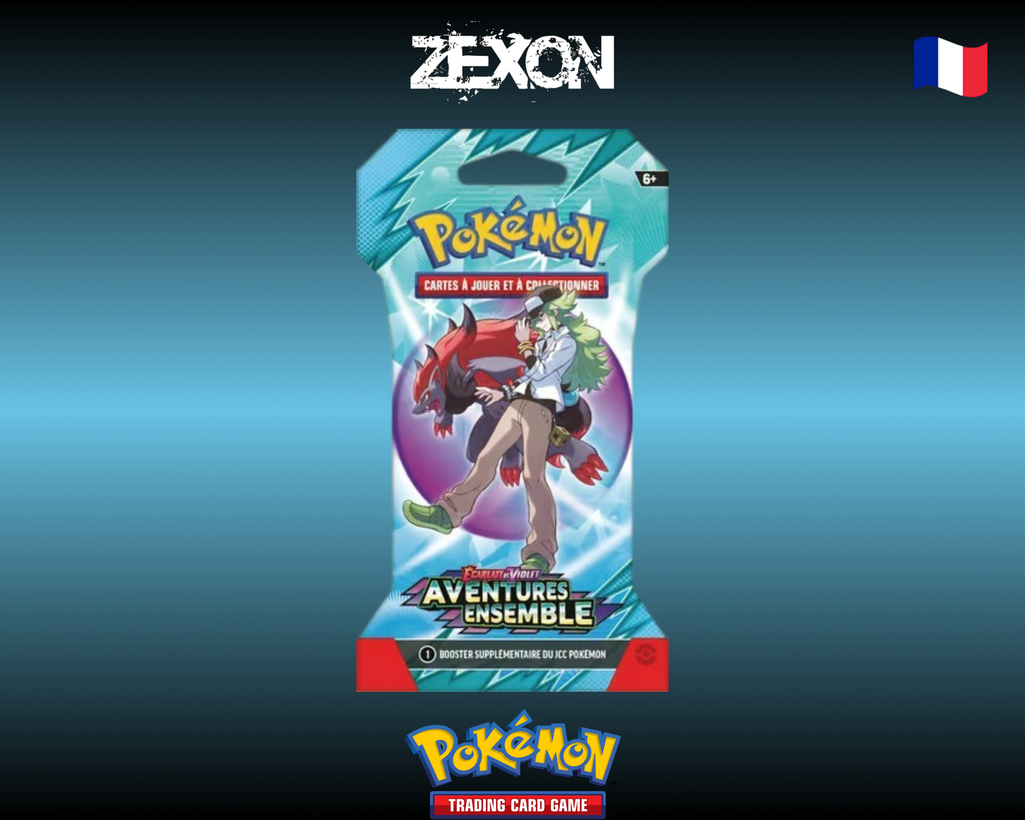 Pokémon - Écarlate et Violet - Booster Blister EV09 Aventures Ensemble aléatoire