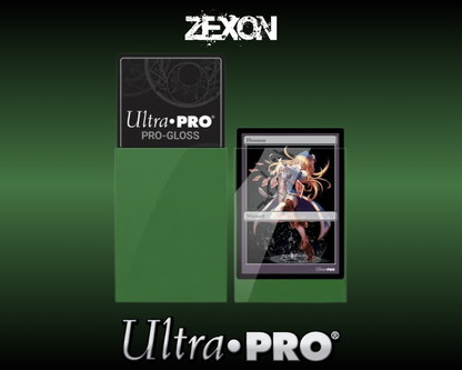 Ultra-Pro - 60 Sleeves Small Matte -Vert foncé