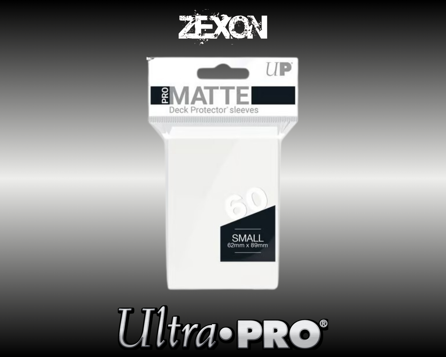 Ultra-Pro - 60 Sleeves Small Matte - Blanc