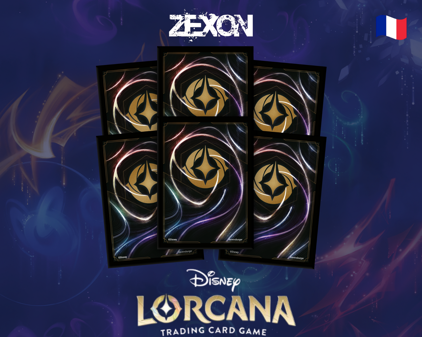 Disney LORCANA : 65 Sleeves Standard