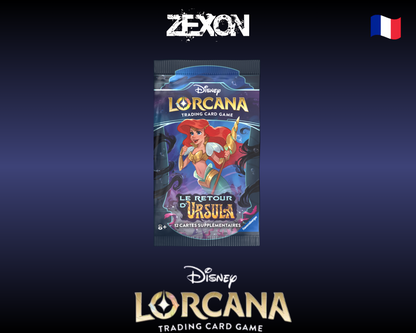 Disney Lorcana set4 : Lot 3 Boosters différents