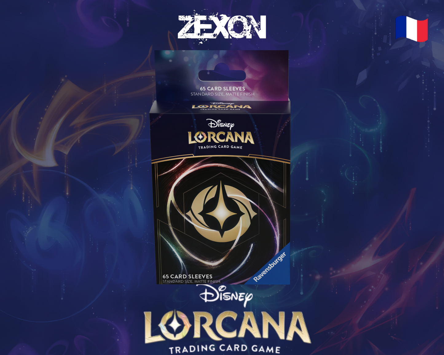 Disney LORCANA : 65 Sleeves Standard