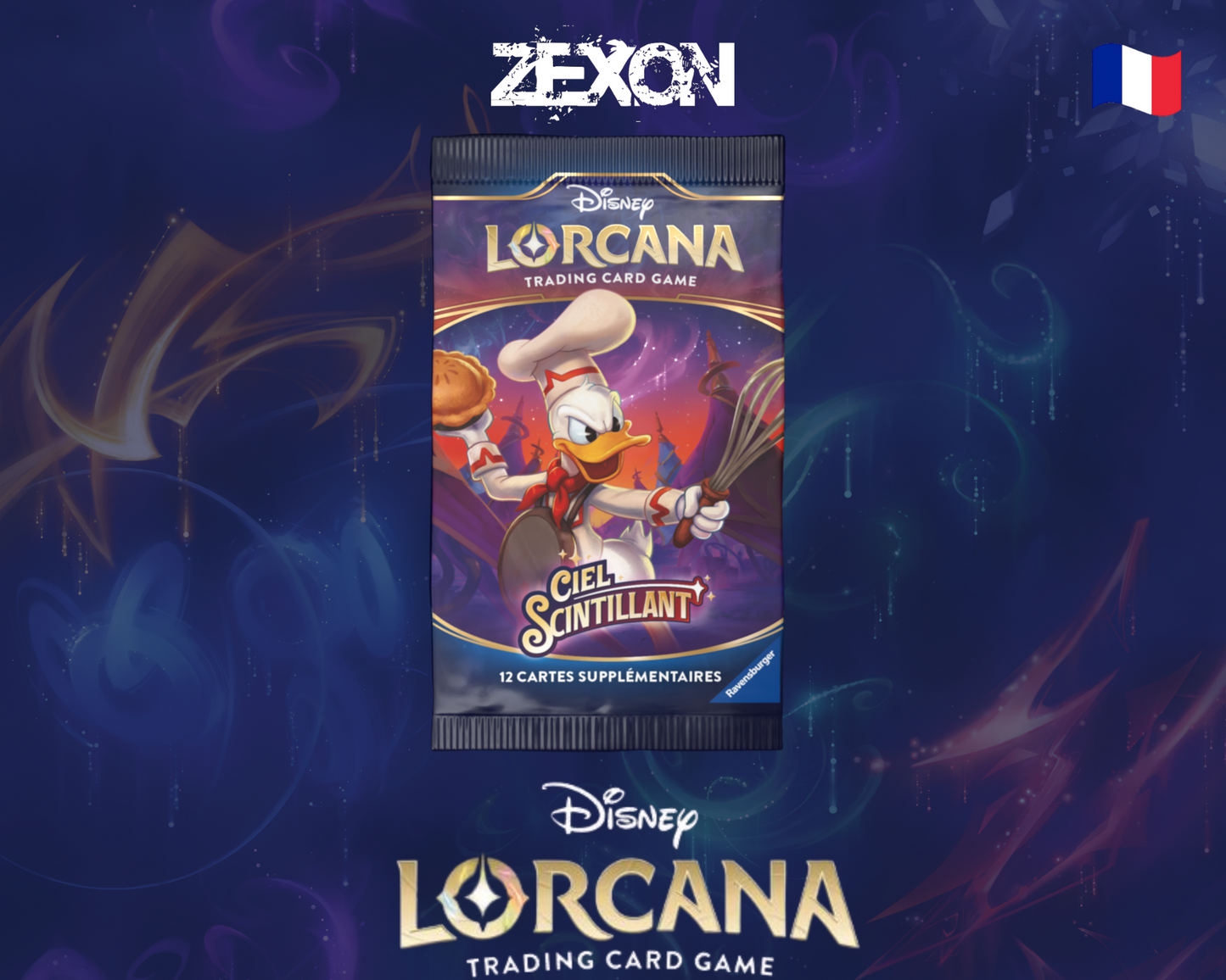 Disney LORCANA Set5: Lot 3x Boosters différents