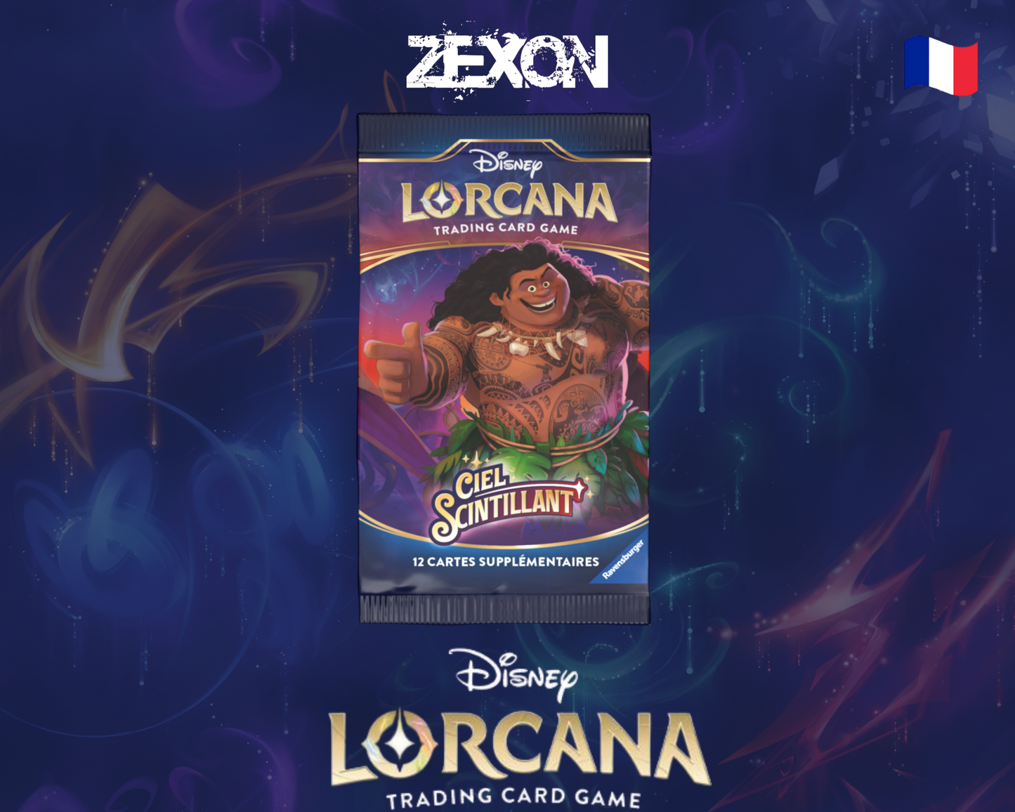 Disney LORCANA Set5: Case 4x Display 24 Boosters