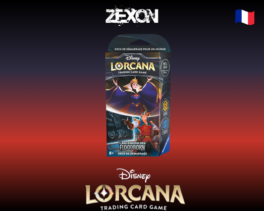 Disney Lorcana set2: deck de démarrage Ambre & Saphir