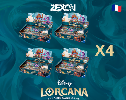 Disney LORCANA Set6: Case 4x Display 24 Boosters