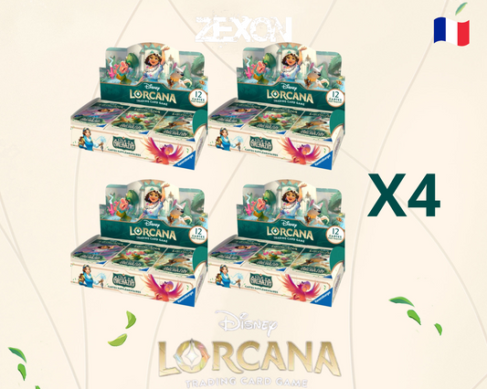 Disney LORCANA Set7: Case 4x Display 24 Boosters