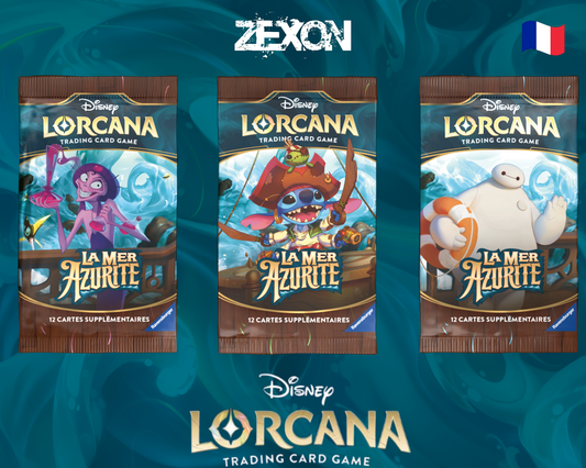 Disney LORCANA Set6: Lot 3x Boosters différents