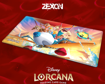 Disney LORCANA Set8 : Playmat Tic et Tac