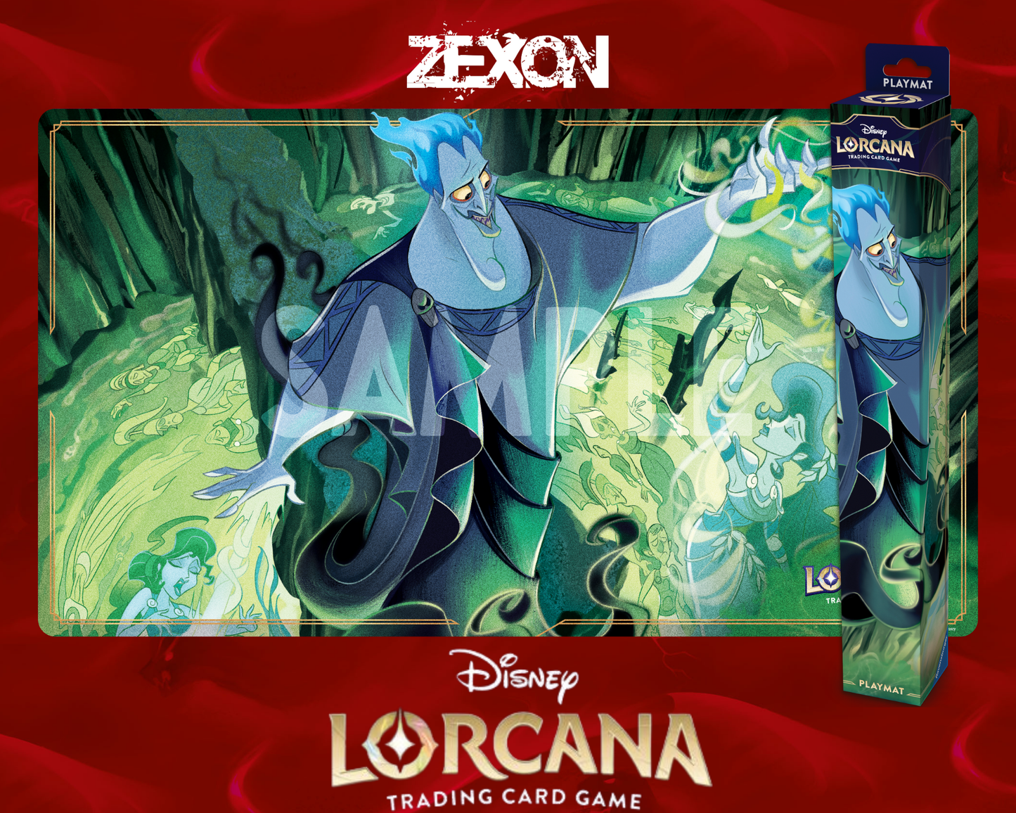 Disney LORCANA Set8 : Playmat Hades