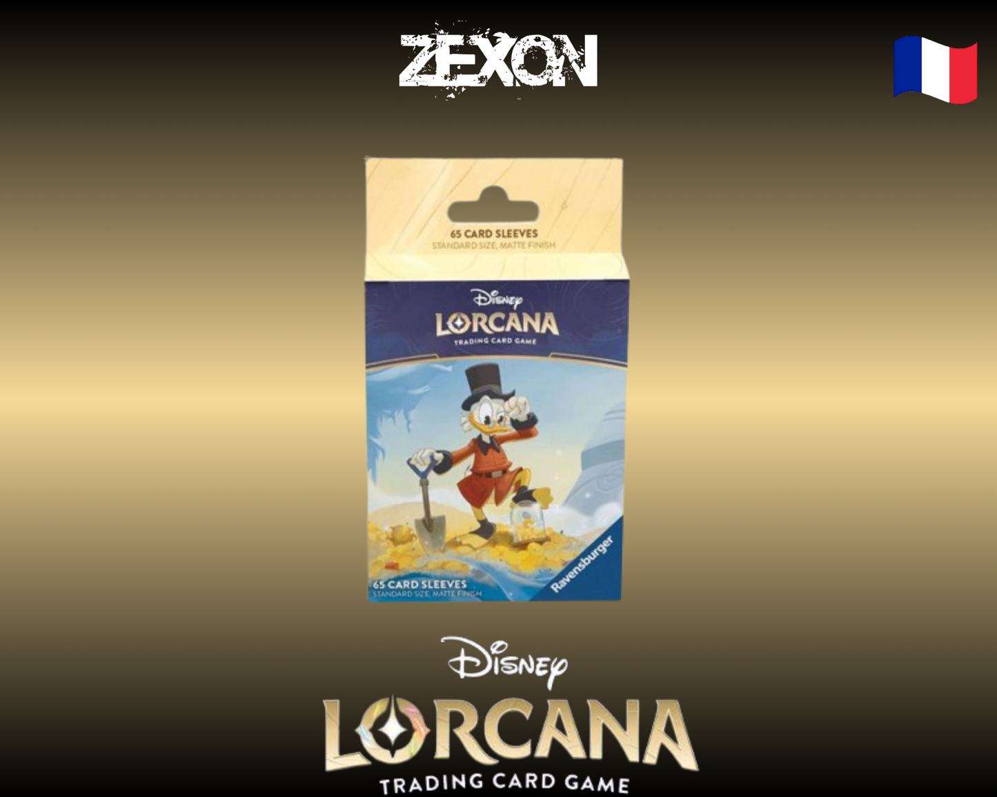 Disney Lorcana set3: 65 Sleeves Picsou