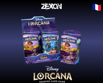 Disney Lorcana set4 : Display 8 decks de démarrage