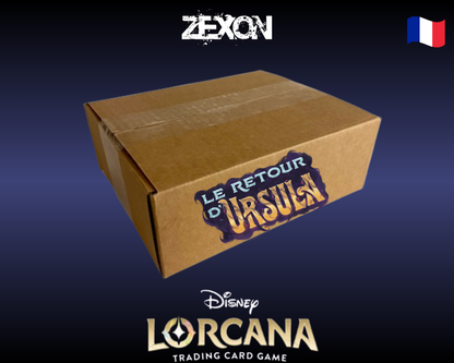 Disney Lorcana set4 : boite 4 displays 24 boosters