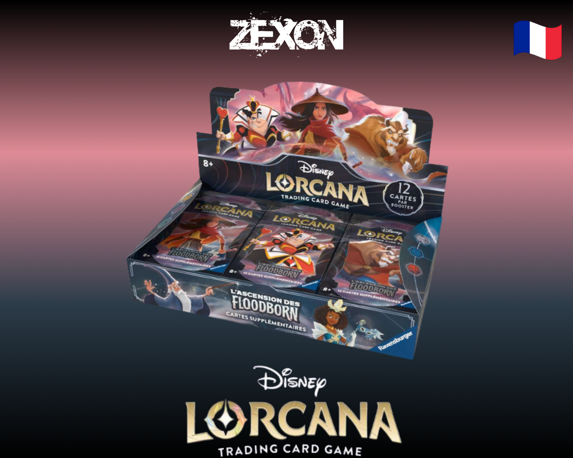 Disney Lorcana set2: Boosters display 24 – ZeXon