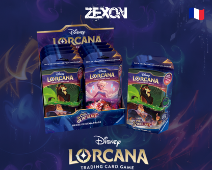 Disney LORCANA Set5 : Display 8 Decks