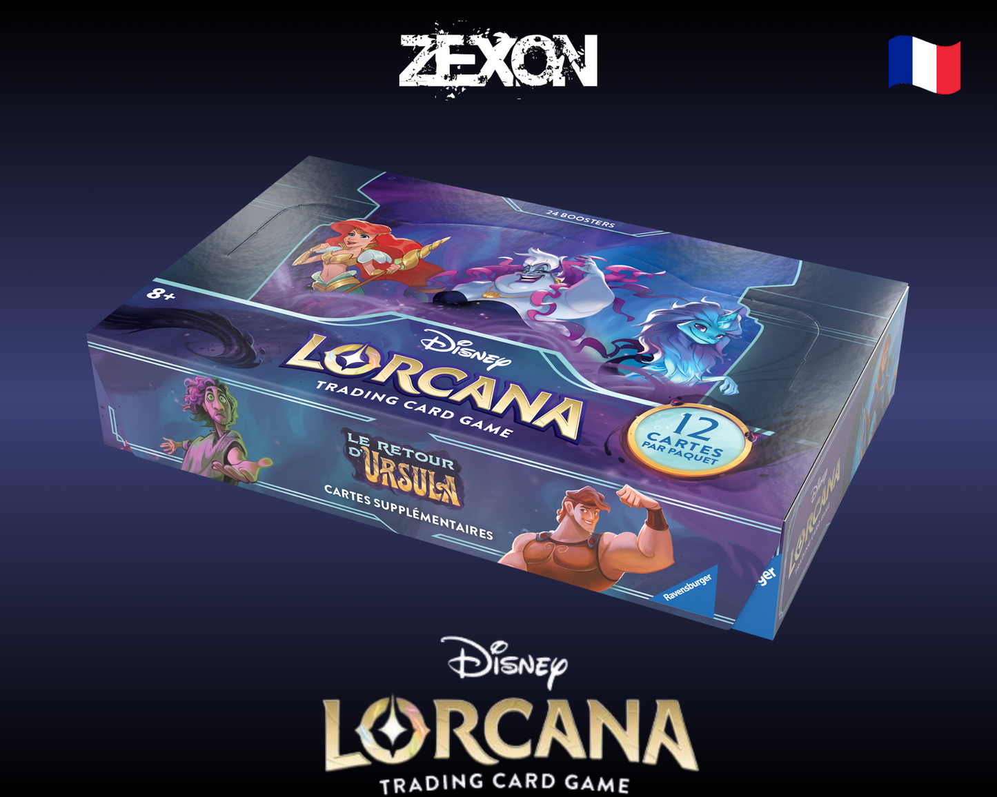 Disney Lorcana set4 : Display 24 Boosters