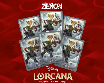Disney LORCANA Set8 : Lot Sleeves+ DeckBox La Fée Clochette