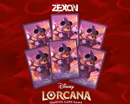 Disney LORCANA Set8 : Lot Sleeves+ DeckBox Mickey