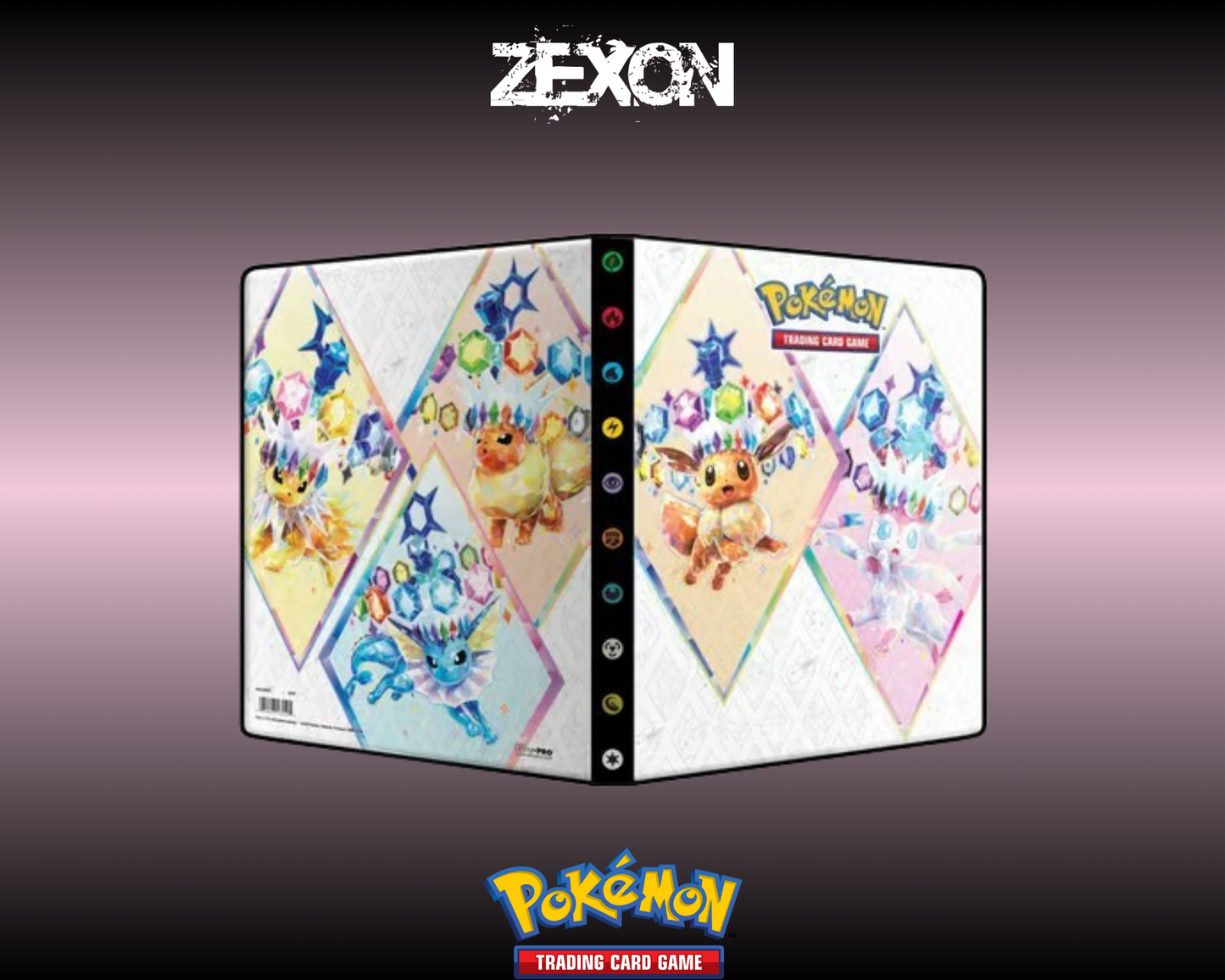 Pokémon- Écarlate et Violet - Portfolio 9 Pochettes A4 Évolutions Prismatiques