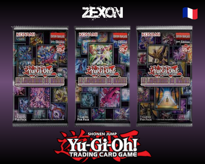 Yu-Gi-Oh - Lot 3 Boosters différents - Le Labyrinthe du Maître