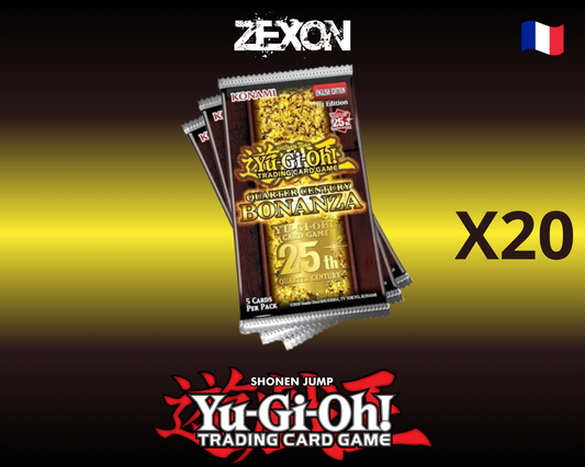 Yu-Gi-Oh - Booster Bonanza Quart De Siècle X20