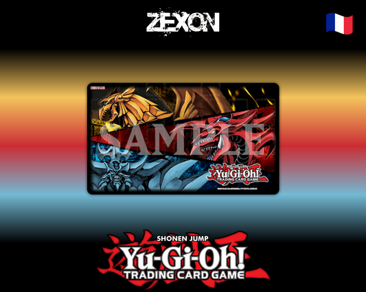 Yu-Gi-Oh - Play Mat - Les 3 Dieux Egyptiens